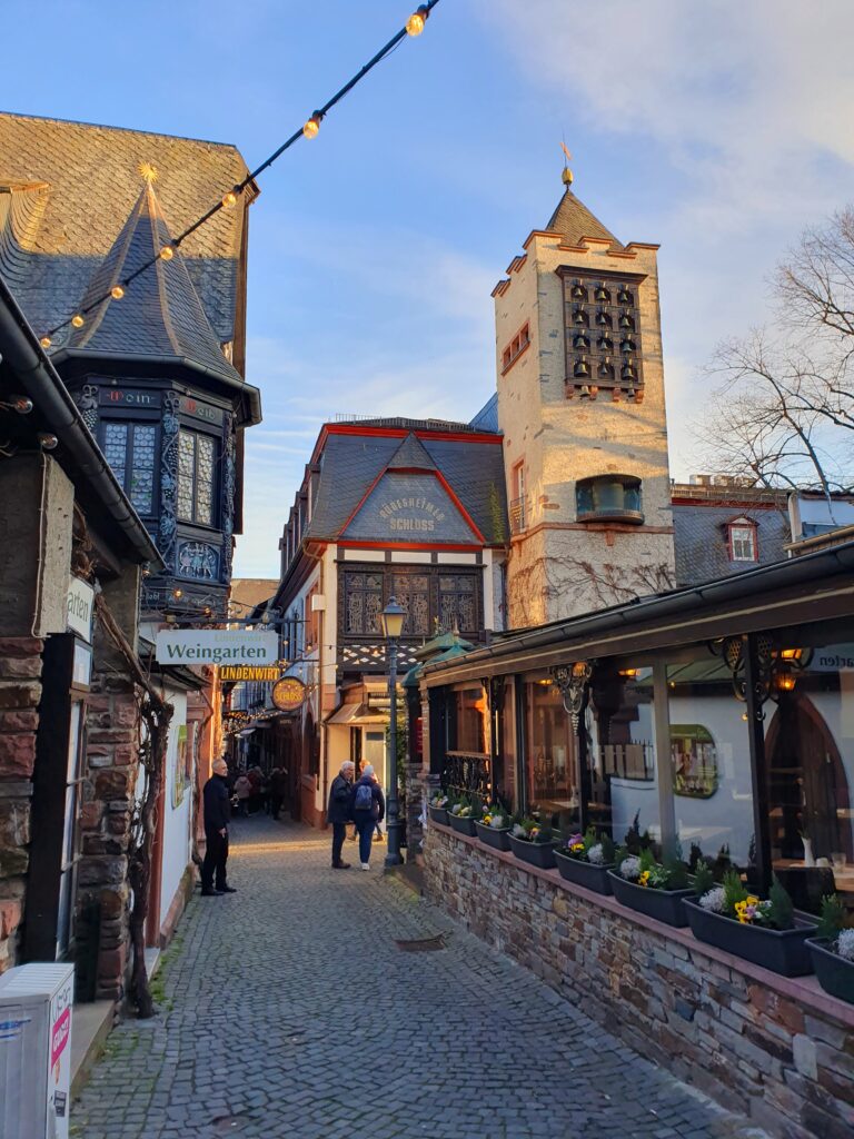 Wijnreis Rheingau & Moezel - Drosselgasse Rudesheim am Rhein